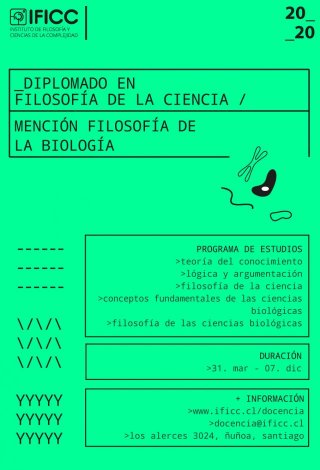 Diplomado en Filosofía de la Ciencia, mención Filosofía de la Biología 2020
